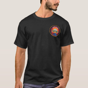 T-shirt RICK ET MORTY™   Motif des patchs d'espace exter