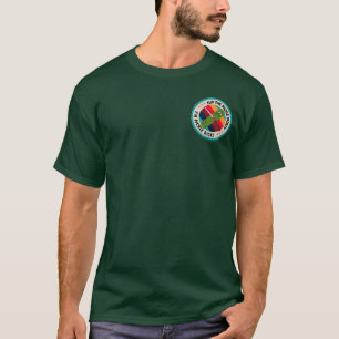T-shirt RICK ET MORTY™   Motif des patchs d'espace exter