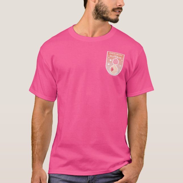 T-shirt RICK ET MORTY™ | Motif des patchs d'espace externe (Devant)