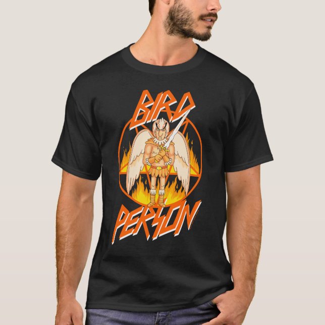 T-shirt RICK ET MORTY™ | Pentagramme d'oiseaux (Devant)