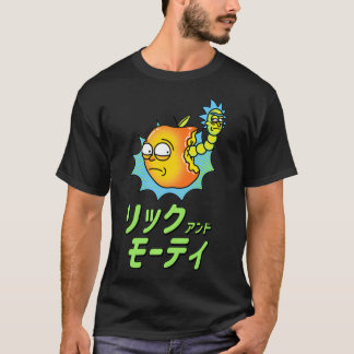 T-shirt Rick et Morty Publicité japonaise de fruits