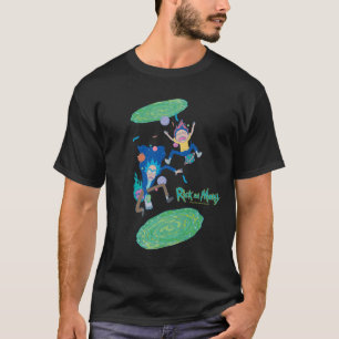 T-shirt RICK ET MORTY™ Saut de portail infecté