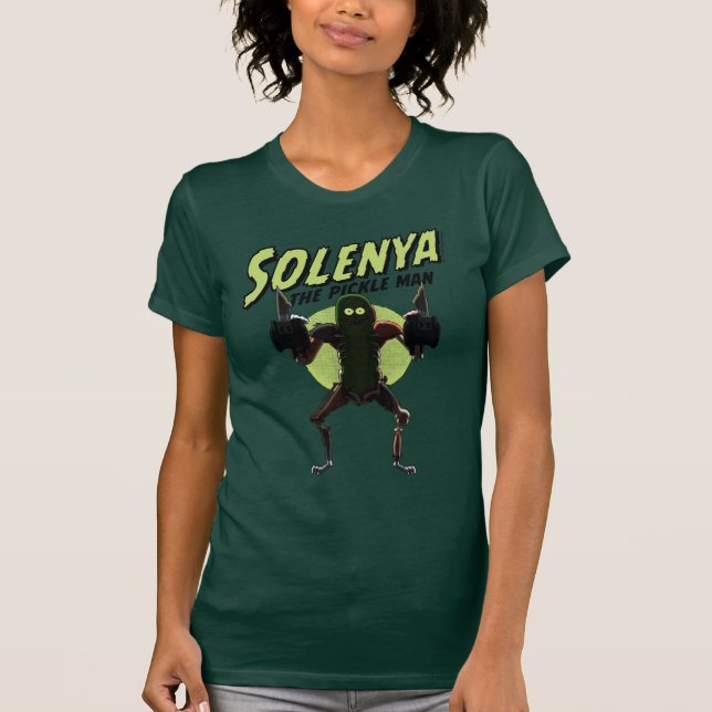 T-shirt RICK ET MORTY™ | Solenya - L'homme chiche (Devant)