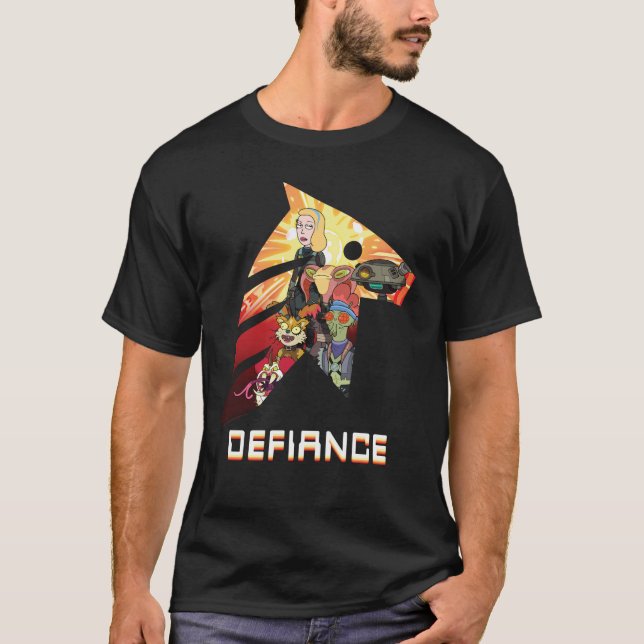 T-shirt RICK ET MORTY™ | Space Beth Defiance Crew (Devant)