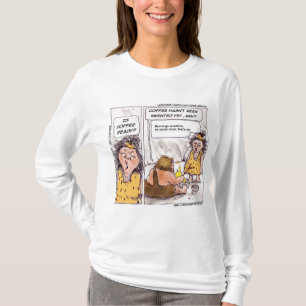 T-shirt Rick London Café Préhistorique Bande Dessinée Drôl