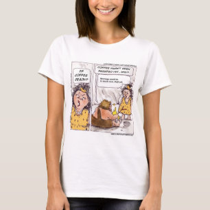 T-shirt Rick London Café Préhistorique Dessin Animé Drôle