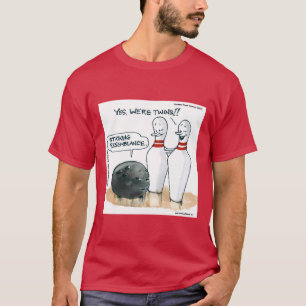 T-shirt Rick London Cartoons Drôle Bowling Bande dessinée 