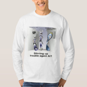 T-shirt Rick London Couverts Drôles Police