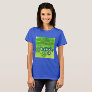 T-shirt Rick London Drôle Border Collie Fleur Bande Dessin