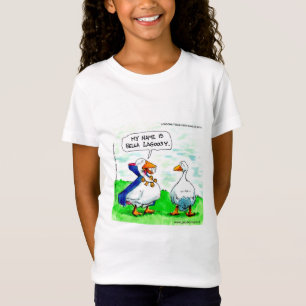 T-Shirt Rick London Goose de vampire drôle de fille avec c