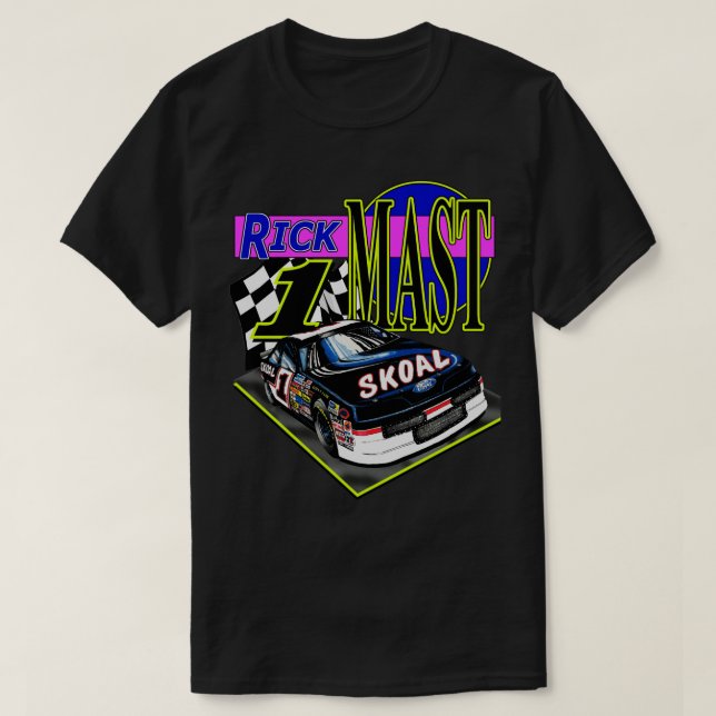 T-shirt Rick Mast Skoal Retro NasDesign (Design devant)