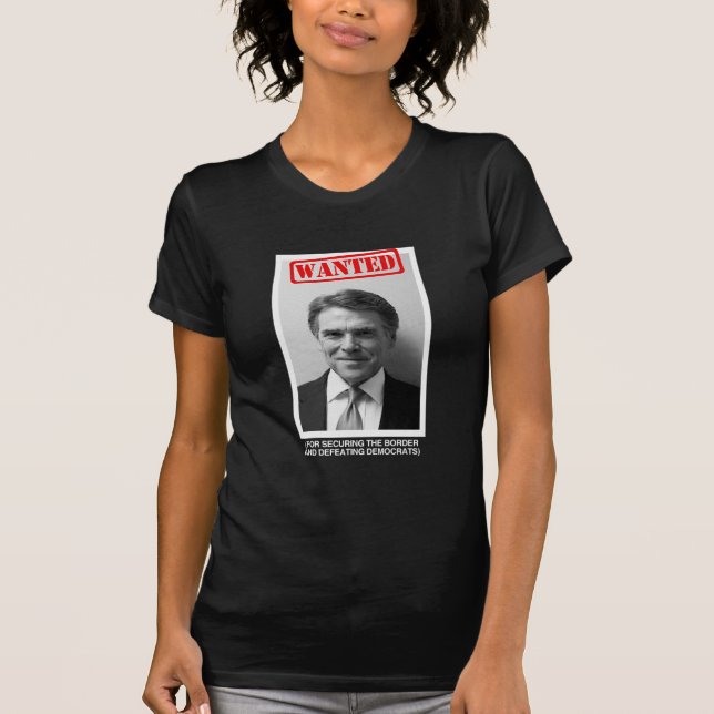 T-shirt Rick Perry Mugshot (Devant)