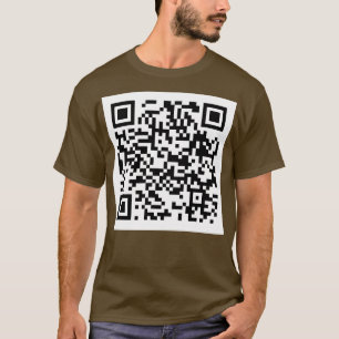 T-shirt Rick Roll Code QR Casquette