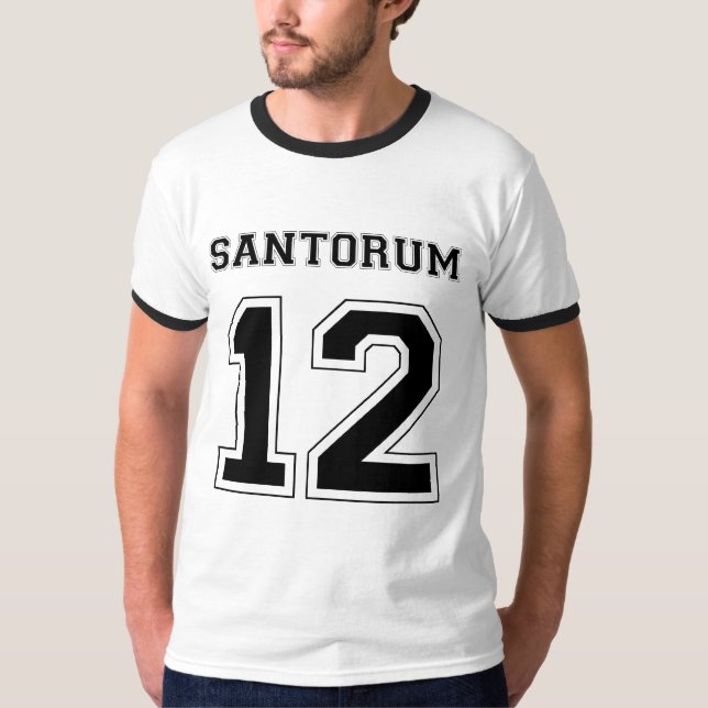 T-shirt Rick Santorum en 2012 (Devant)