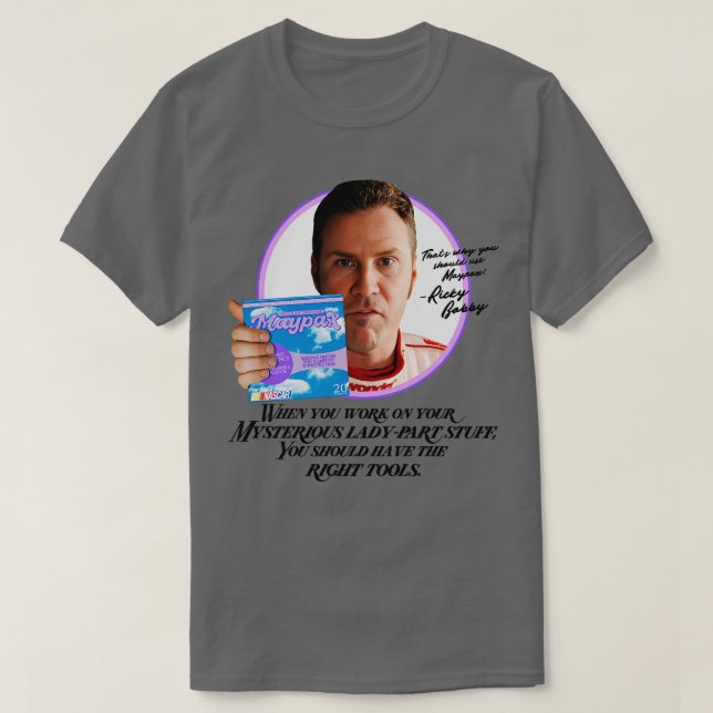 T-shirt Ricky Bobby Maypax (Design devant)