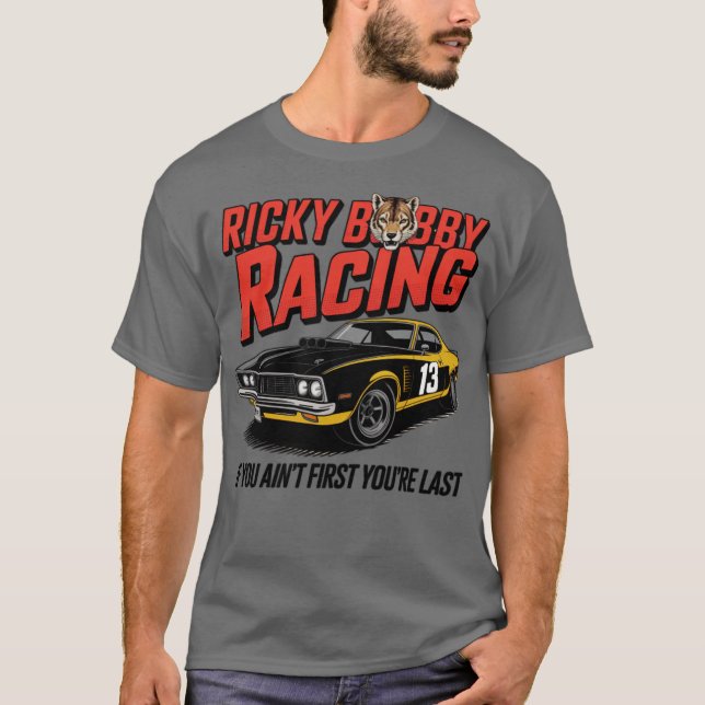 T-shirt Ricky Bobby Racing (Devant)