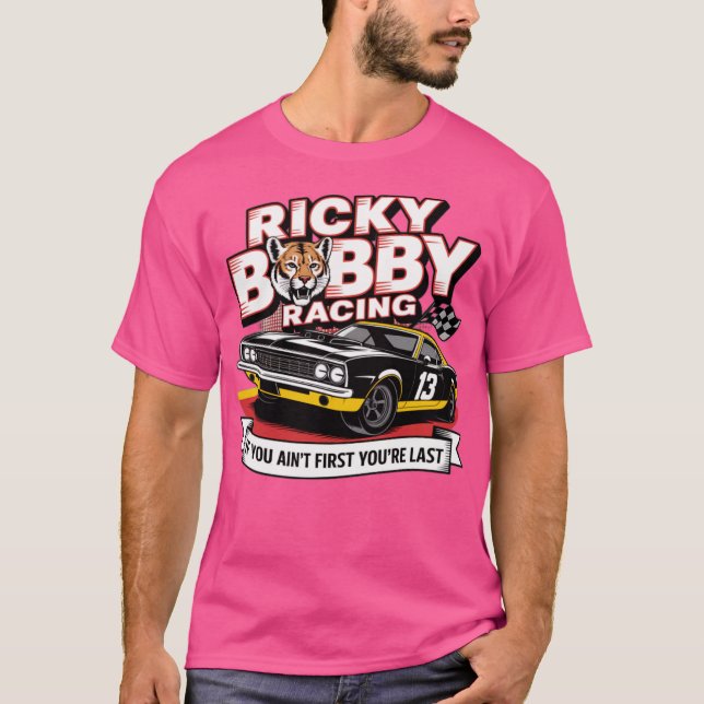 T-shirt Ricky Bobby Racing (2) (Devant)