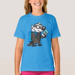 T-shirt Ricky Raccoon   Selfie Badger Boomer