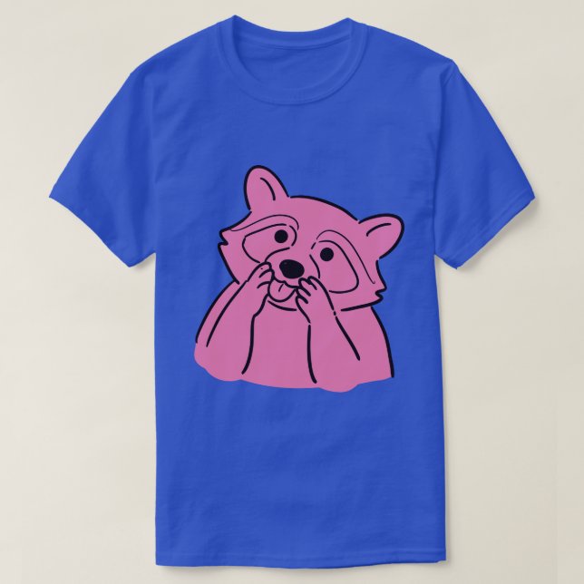T-shirt rico Raton laveur (Design devant)