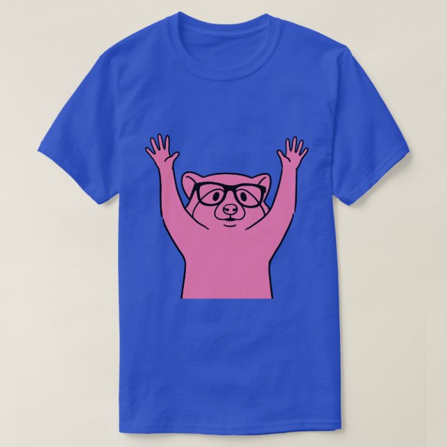 T-shirt rico Raton laveur (Design devant)