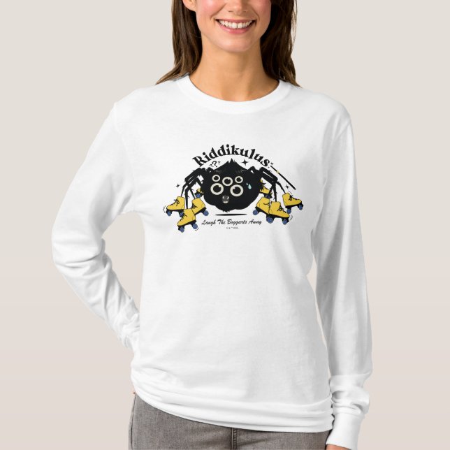 T-shirt Riddikulus - Chassez les épouvantards avec un écla (Devant)