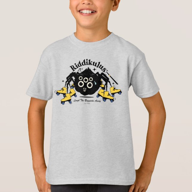 T-shirt Riddikulus - Chassez les épouvantards avec un écla (Devant)