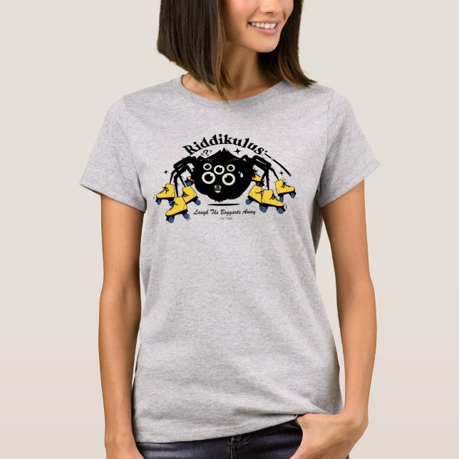 T-shirt Riddikulus - Chassez les épouvantards avec un écla (Devant)