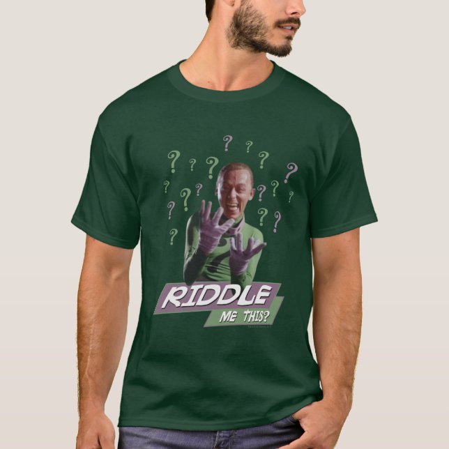T-shirt Riddler - Riddle Me This (Devant)