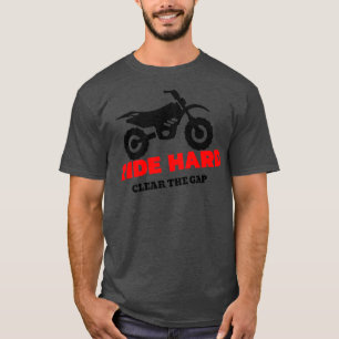 T-shirt Ride dur rouler clair écart
