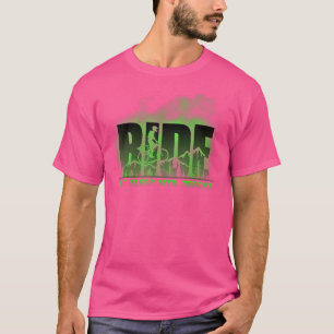 T-shirt Ride Eat Sleep MTB Répéter Mountain Biking 1