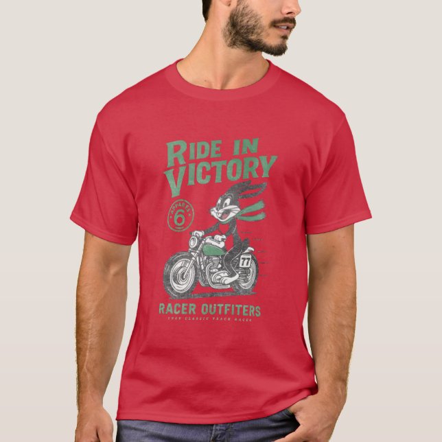 T-shirt Ride in Victory funny (Devant)