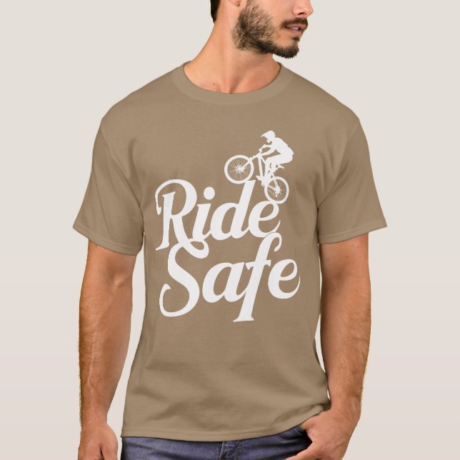 T-shirt RIDE SAFE friend (Devant)