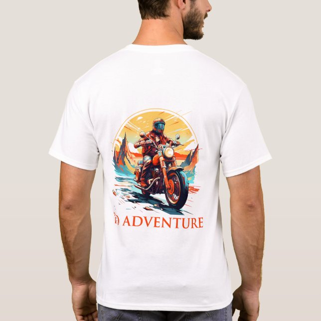 T-shirt Ride to Adventure (Dos)