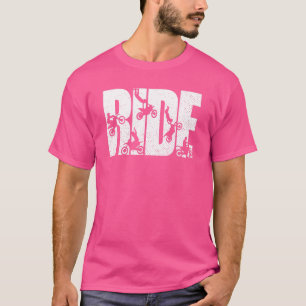 T-shirt Ride Vélo Dirt Motocross Motorcycle Moker pour hom