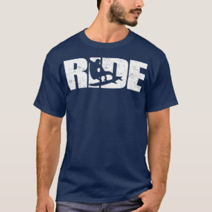 T-shirt Ride Wakesurf Surfing  Surfer Wake Surf