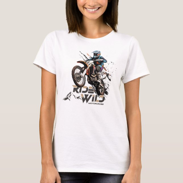 T-shirt Ride Wild | Femmes (Devant)