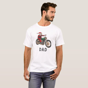 T-shirt Rider de Noël personnalisé Père Noël
