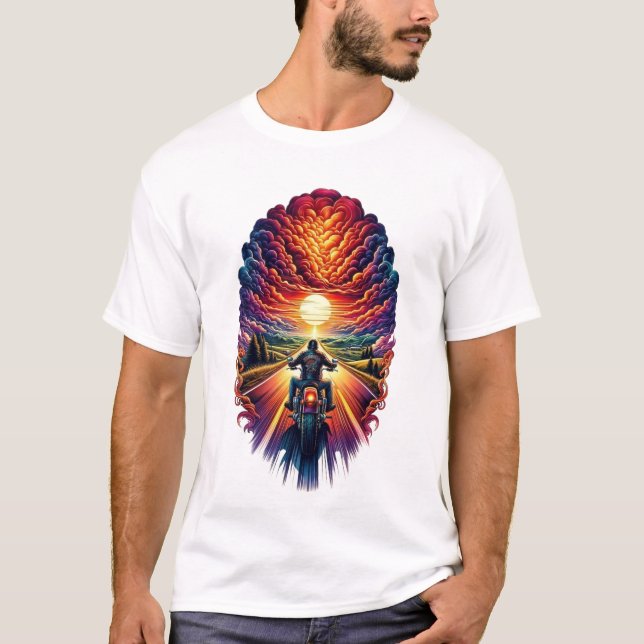 T-shirt Rider du ciel (Devant)