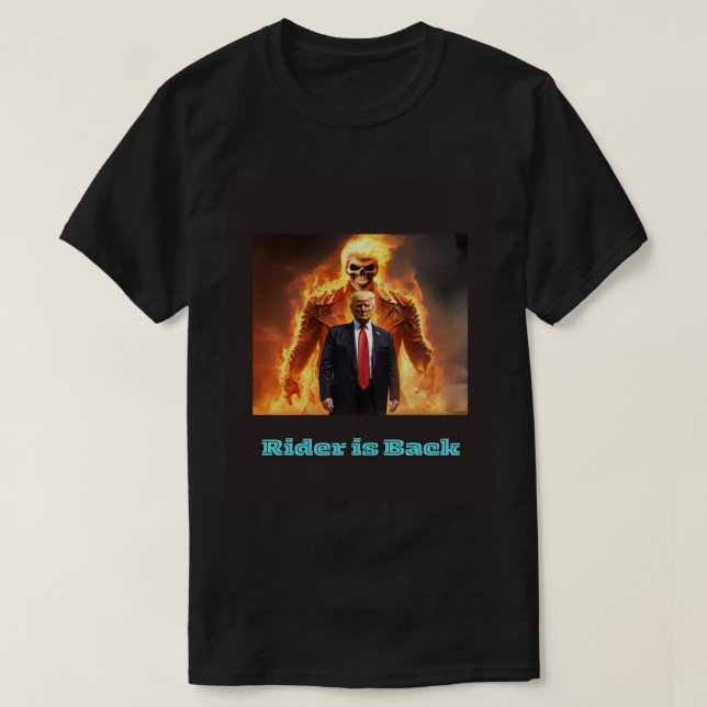 T-shirt Rider est de retour (Design devant)