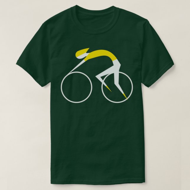 T-shirt Rider Maillot Jaune Jaune Jersey Jaune (Design devant)