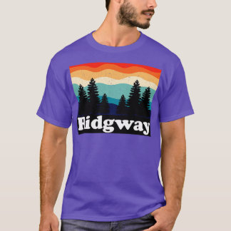 T-shirt Ridgway Colorado Retro