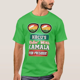 T-shirt Ridin avec Kamala HBCUs Unis pour la victoire 2024