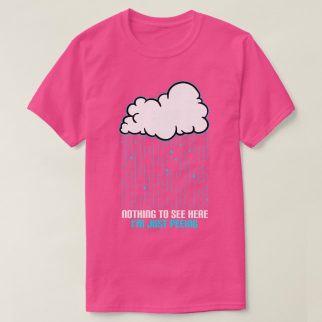 T-shirt Rien À Voir Ici Je Peine Juste (Design devant)