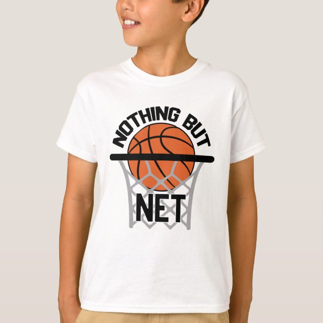 T-shirt Rien D'Autre Que L'Idée Cadeau Net Basketball (Devant)