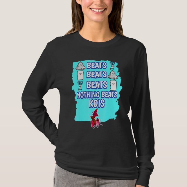 T-shirt Rien De Mieux Que Kois Poisson Rock Ciseaux Papier (Devant)