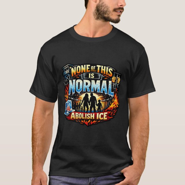 T-shirt Rien de tout cela est une déclaration de protestat (Devant)