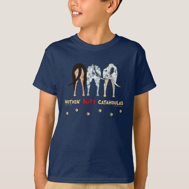 T-shirt Rien n'aboutent Catahoulas (Devant)
