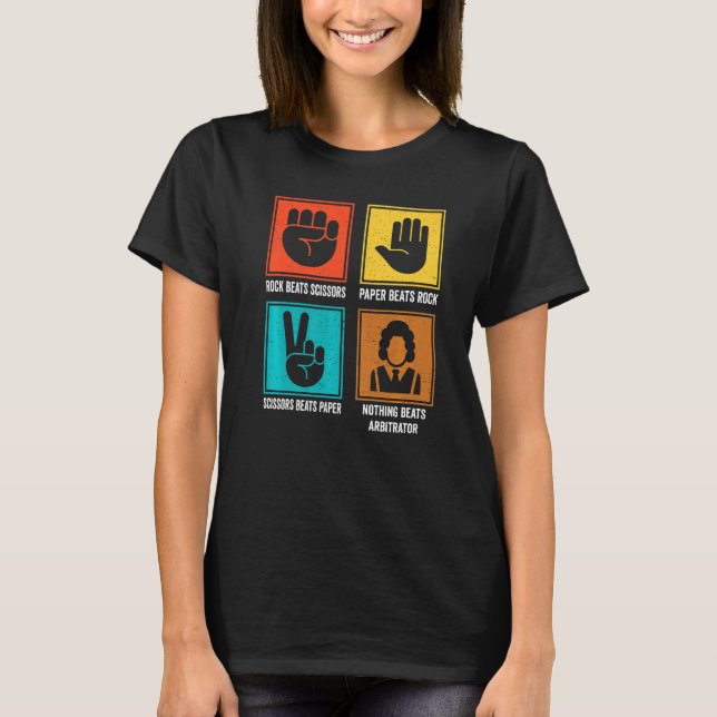 T-shirt Rien ne bat arbitre arbitre Arbiter Média (Devant)