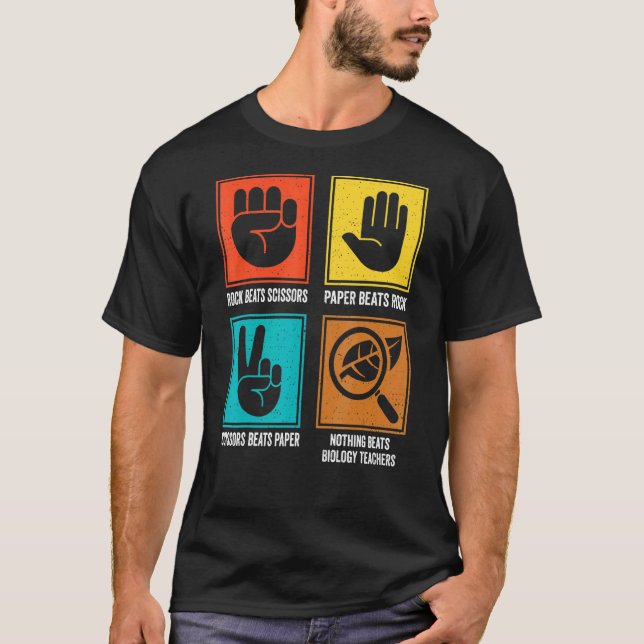 T-shirt Rien ne bat Biologie Enseignant Anatomie Microbiol (Devant)