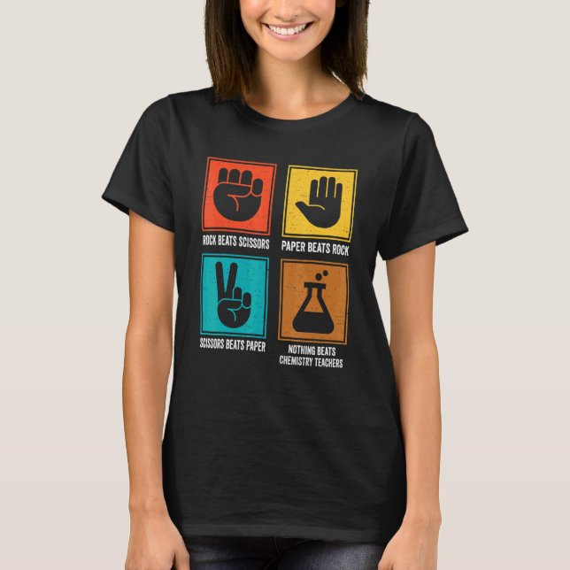 T-shirt Rien ne bat Chimie Enseignant Chimique Sciences E (Devant)